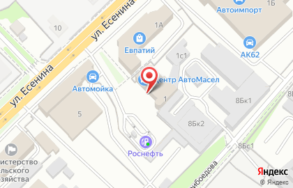 Экспресс-автосервис на улице Есенина на карте