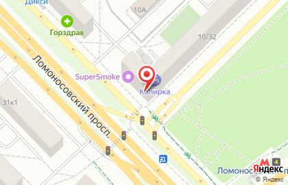 Магазин автотоваров Электроника-Сервис на Ломоносовском проспекте на карте