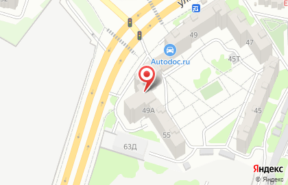 Магазин чулочно-носочных изделий Фабрика носков на улице Ворошилова на карте