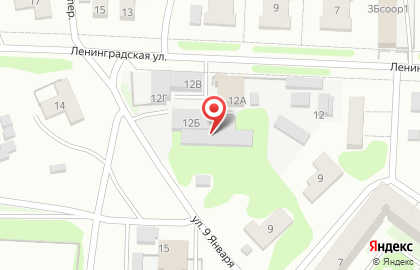 Боярд на улице Ленинградской на карте