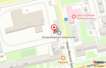 Банкомат Росгосстрах Банк во Владимире на карте