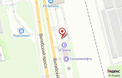 Шиномонтажная мастерская на Витебском проспекте, 30Б на карте