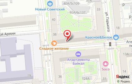 Парикмахерская для мужчин Chop-Chop в Железнодорожном районе на карте