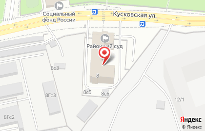 Диво-фейерверк на Кусковской улице на карте