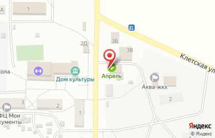 Продуктовый магазин в Волгограде на карте