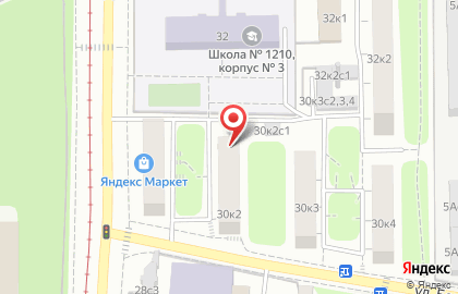 Культурный центр Феникс на метро Щукинская на карте