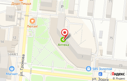 Сеть супермаркетов Мария-РА в Кировском районе на карте