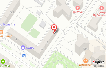 Агентство выгодных туров Sunmar на улице Валерии Гнаровской на карте