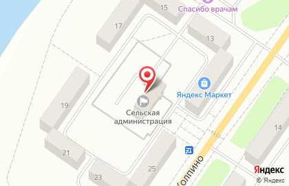 Администрация сельского поселения Тельмановское на карте