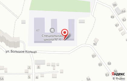 Школа №4 на Комсомольском проспекте на карте