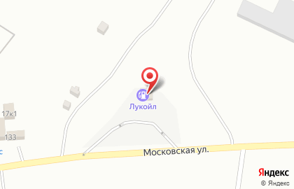 Лукойл, АЗС на Московской улице на карте