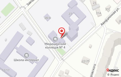 Пушкинский медицинский колледж на карте