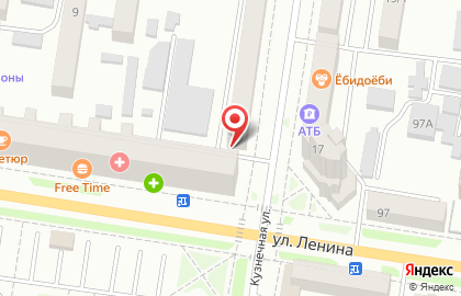 Парикмахерская Актуаль на Кузнечной улице на карте