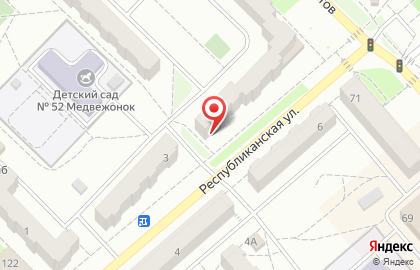 Студия красоты Astoria на улице Космонавтов на карте