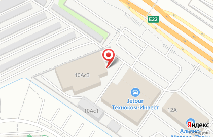 Центр кузовного ремонта и подбора автоэмалей Техноком-Сервис на карте