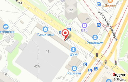 Служба доставки ДПД в Засвияжском районе на карте