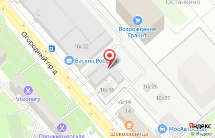 Мебельный сервис в Огородном проезде на карте