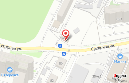 Продуктовый магазин Аккорд на Площади Гарина-Михайловского на карте