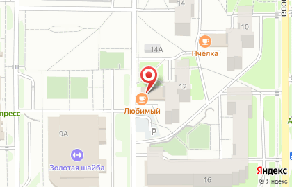 Кондитерский цех в Железнодорожном районе на карте