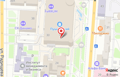 Магазин текстиля и трикотажных изделий Домашний уют на карте