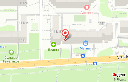 Парикмахерская Лилия в Центральном районе на карте