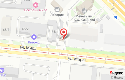 Магазин мяса Халяль на площади Карла Маркса на карте
