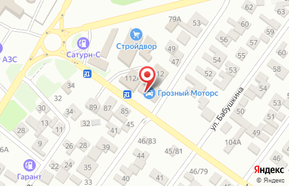 Автоцентр Грозный-Моторс на карте