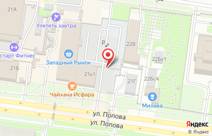 Автостоянка в Великом Новгороде на карте