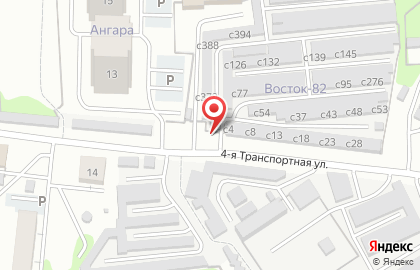 Гаражный кооператив Восток-82 на карте