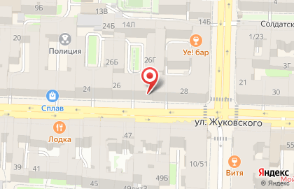 Ателье в Санкт-Петербурге на карте