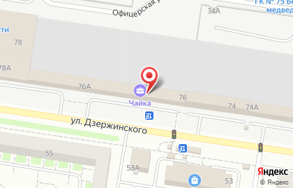Реабилитационный центр для лечения от наркомании и алкоголизма «Мечта» на улице Дзержинского на карте