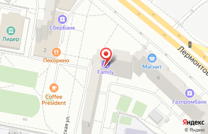 Парикмахерская Family на Пронской улице на карте
