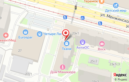 Магазин тканей Бассер на карте
