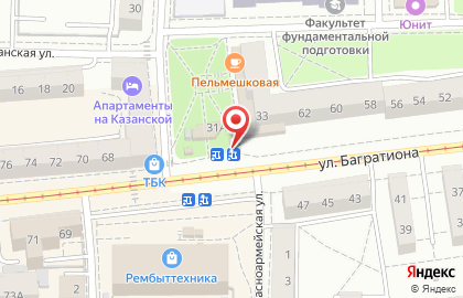 Пункт быстрого питания Кебабай в Московском районе на карте