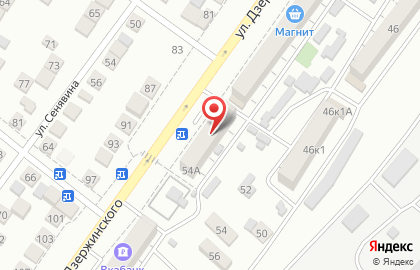 Банкомат Московский Индустриальный банк на улице Дзержинского на карте