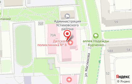 РГС-Медицина, ООО Росгосстрах-Удмуртия-Медицина на улице 40 лет Победы на карте