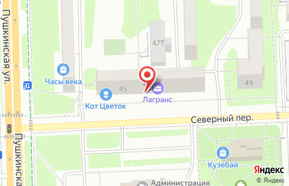 Специализированный застройщик Железно на карте