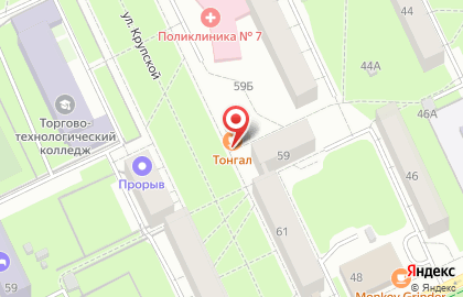 Агентство недвижимости Новоселье в Мотовилихинском районе на карте