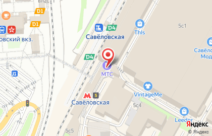Салон связи Связной на улице Сущёвский Вал , 5 стр 5 на карте