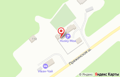 Эко-комплекс Husky Moa на карте