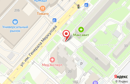 Магазин разливных напитков в Октябрьском районе на карте