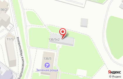 Гостиница Зеленая роща на улице Менделеева на карте