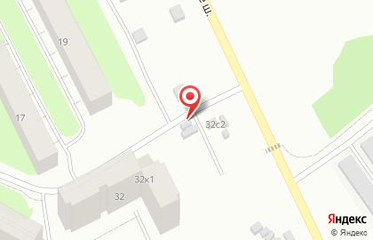 Автостоянка в Архангельске на карте