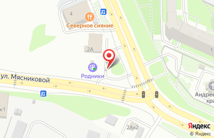 АЗС Родники в Калининском районе на карте