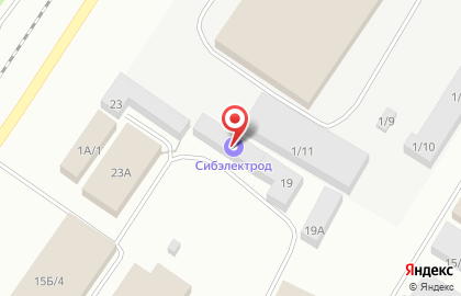 Сибэлектрод на карте