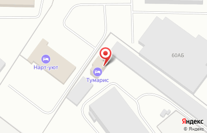 Общежитие Тумарис на карте