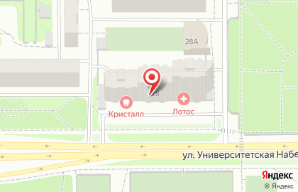 Служба заказа такси Максим на Университетской Набережной на карте
