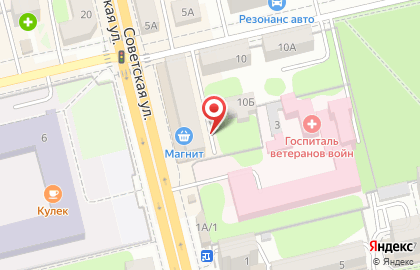 Виола на Советской улице на карте