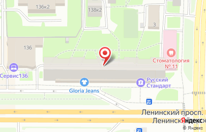 ZARINA на Ленинском проспекте на карте