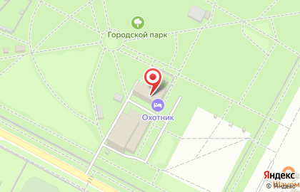 Ресторанно-гостиничный комплекс Охотник на улице Островского на карте